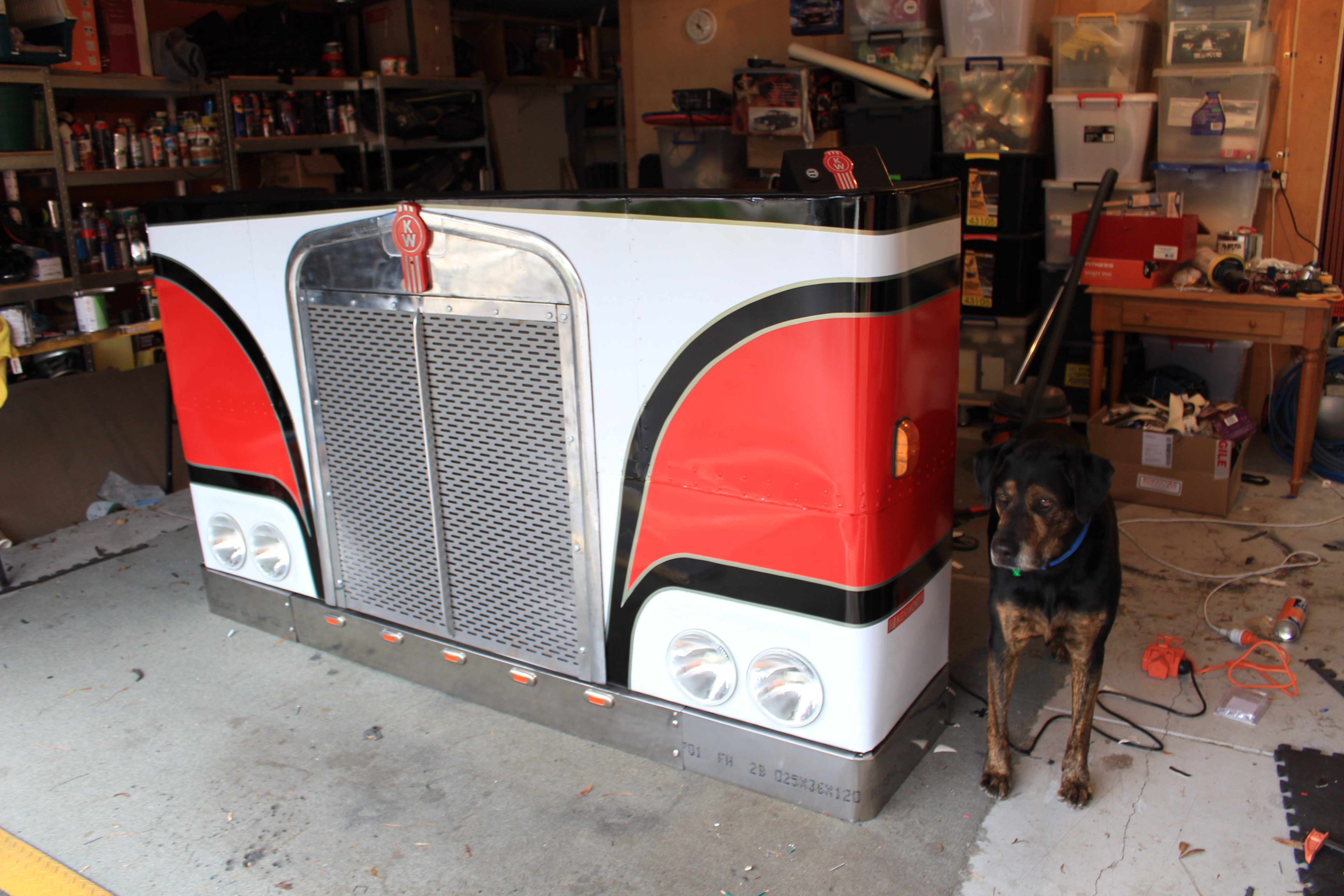Truck Bar made from Kenworth